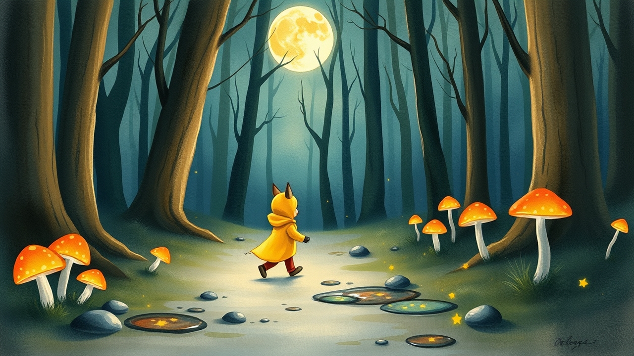 Storybook illustration example